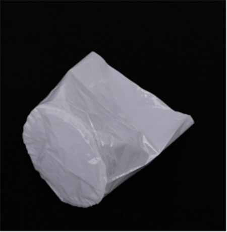 20L milk white round bottom bag