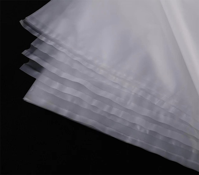 HDPE flat bottom bag